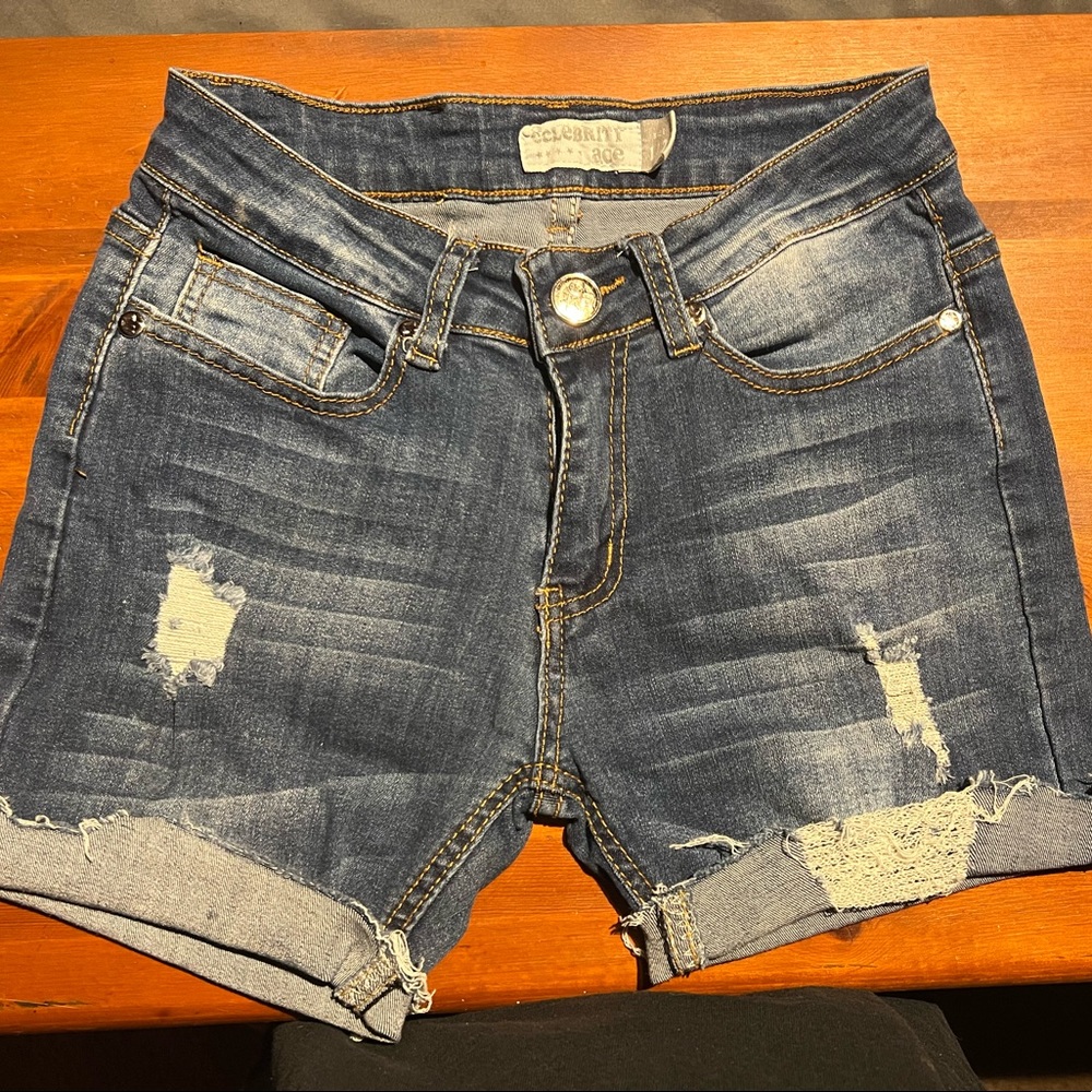 Celebrity age jeans shorts